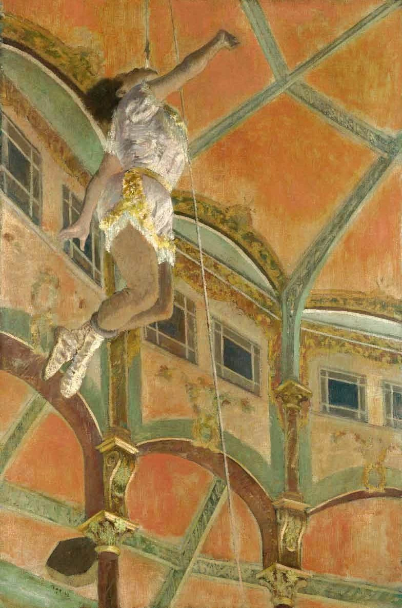 Mademoiselle La La al circo Fernando - National Gallery Londra